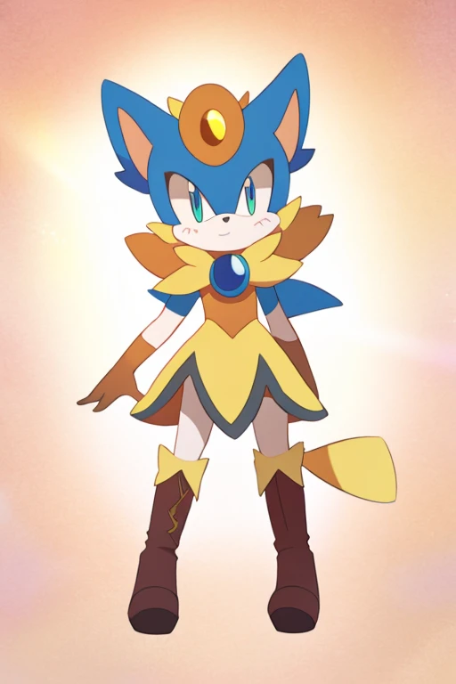 Furry female puss in boots alola pokemon sun and moon fluffy sonic style 