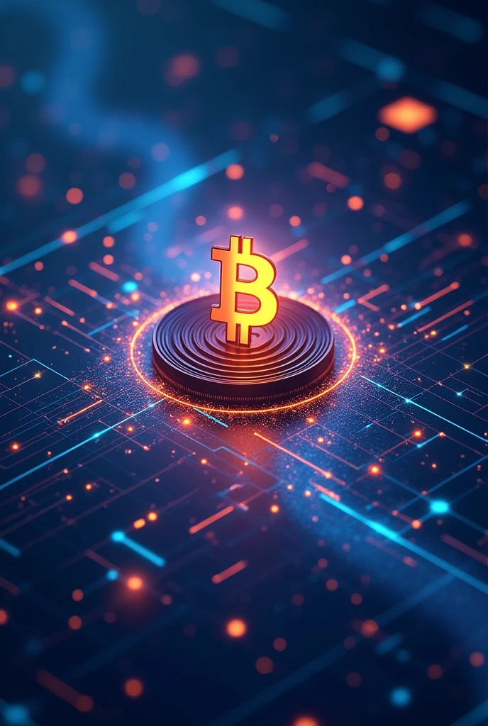Several different post covers for an Instagram page whose field of business is digital currency