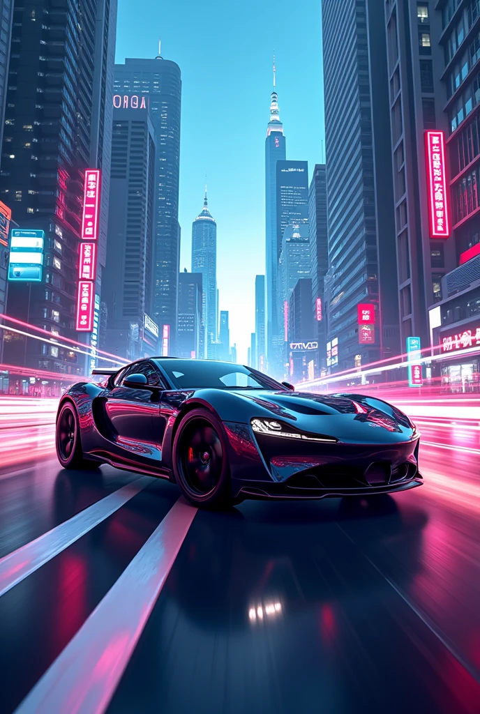 create the background design for car promotion