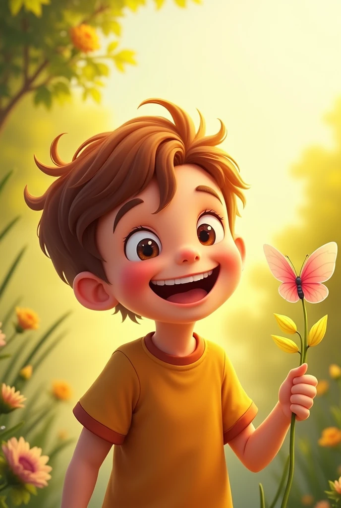 Young happy boy