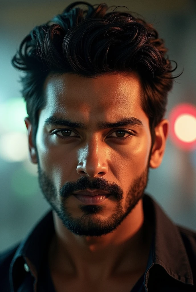 Create an AI image of allu arjun ajun