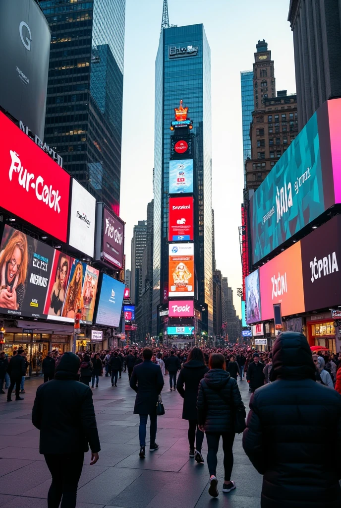 The image of a brand logo is displayed in many places, attracting many people's attention, it appears on signs, buildings, banners, flyers, tissue boxes, on social networks.