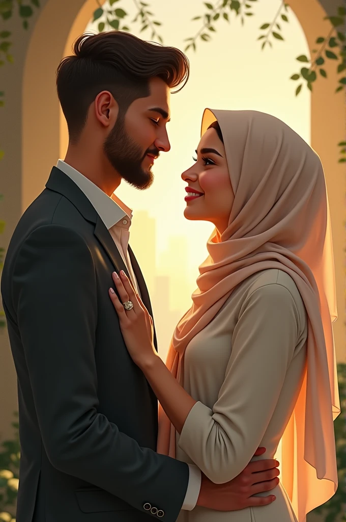 Muslim couple 