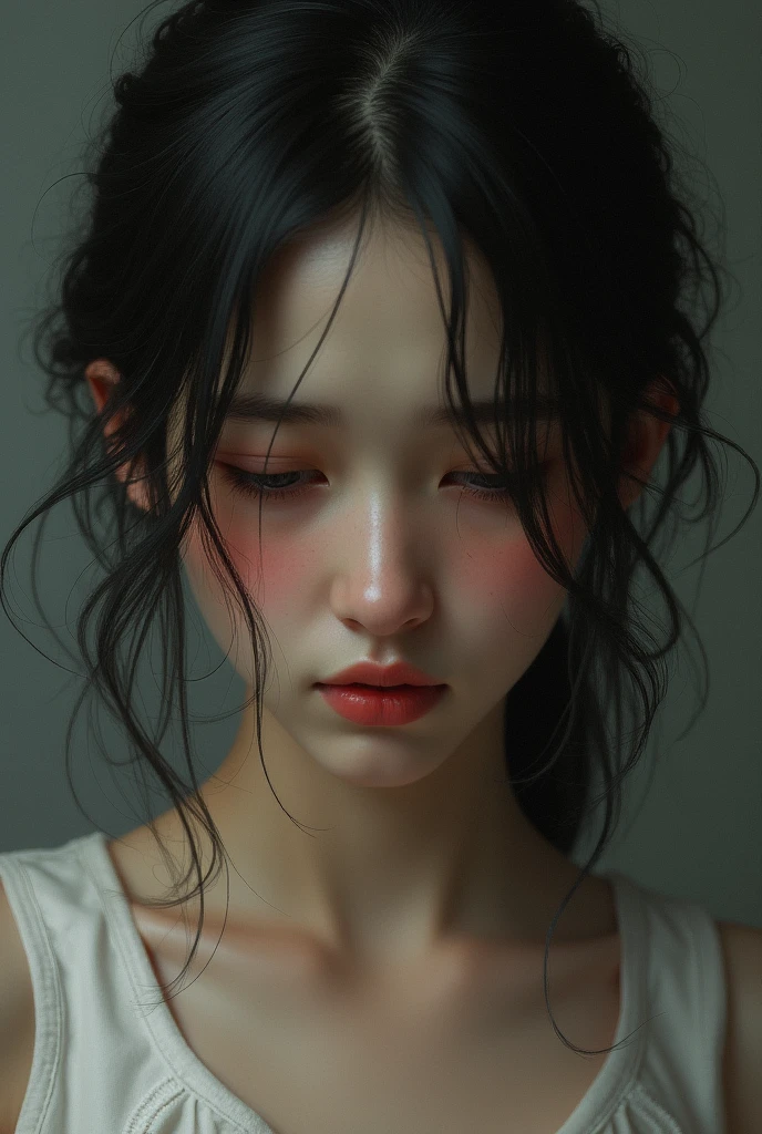sad girl face