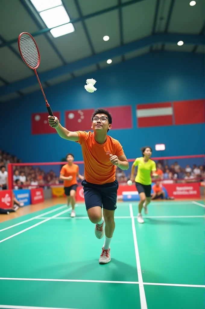 National sports day a badminton