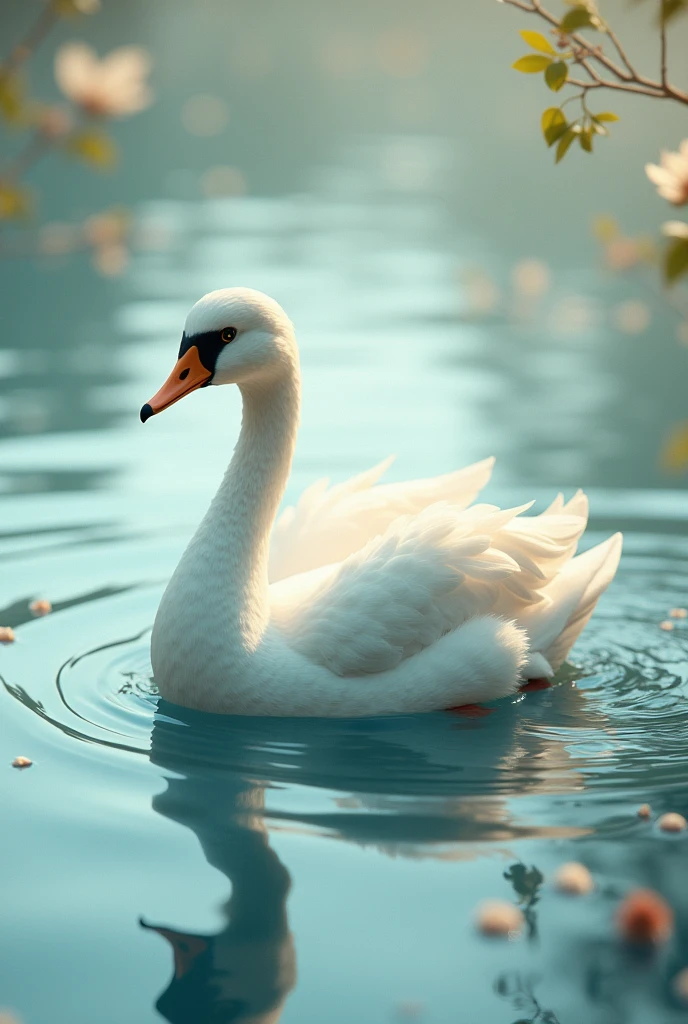 Bird in water