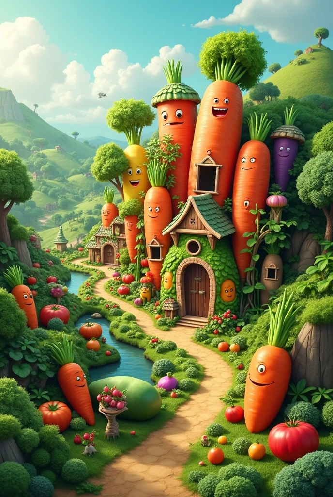 Vegetable village 