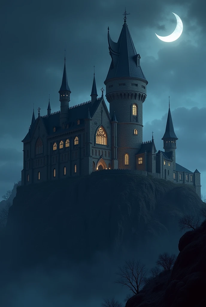Castle at night