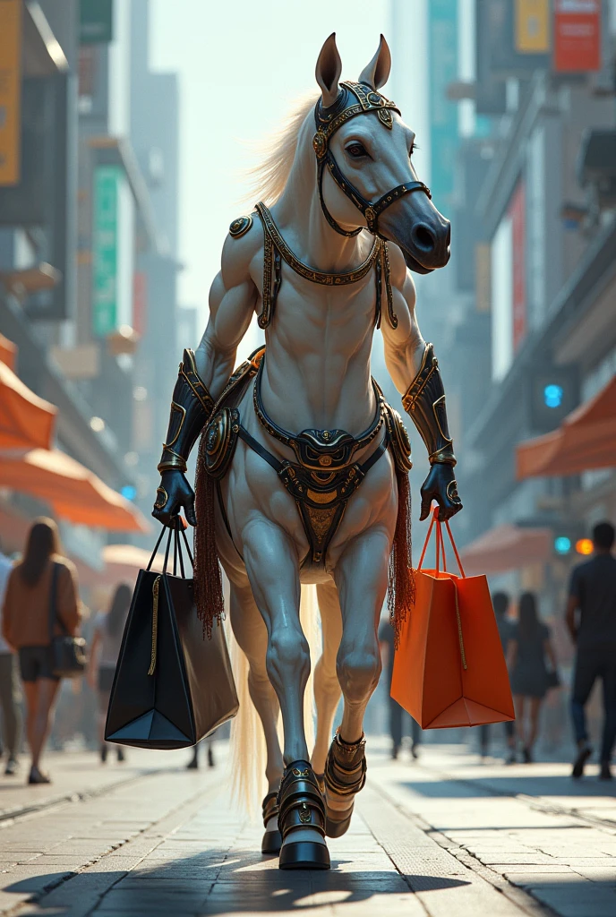 A centaurs, shopping, modern style, 