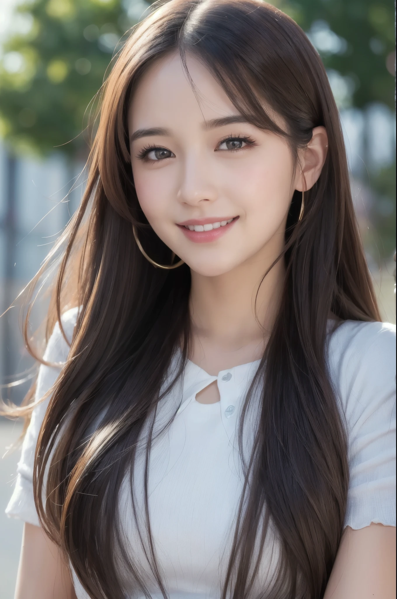 (8k, best quality, masterpiece:1.2), (realistic, photo-realistic:1.37), ultra-detailed, 1 girl,cute, solo, (nose blush),(smile:1.15),(closed mouth) small breasts,beautiful detailed eyes, (long hair:1.2),floating hair NovaFrogStyle, upper body,