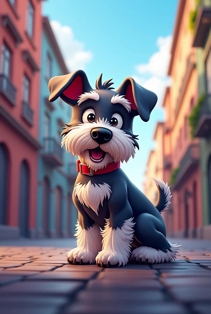 Design logo for TV channel called tv cdmx on the Internet And add a pet, a cute schnauzer