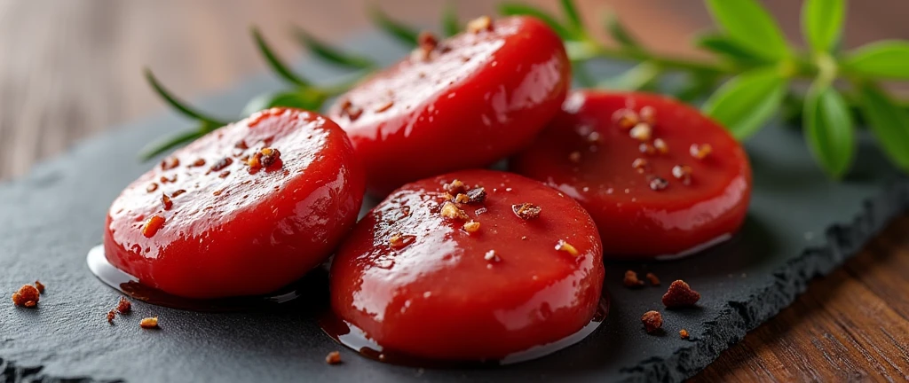 Chicken liver、Lump、square、It's red and shiny、looks delicious