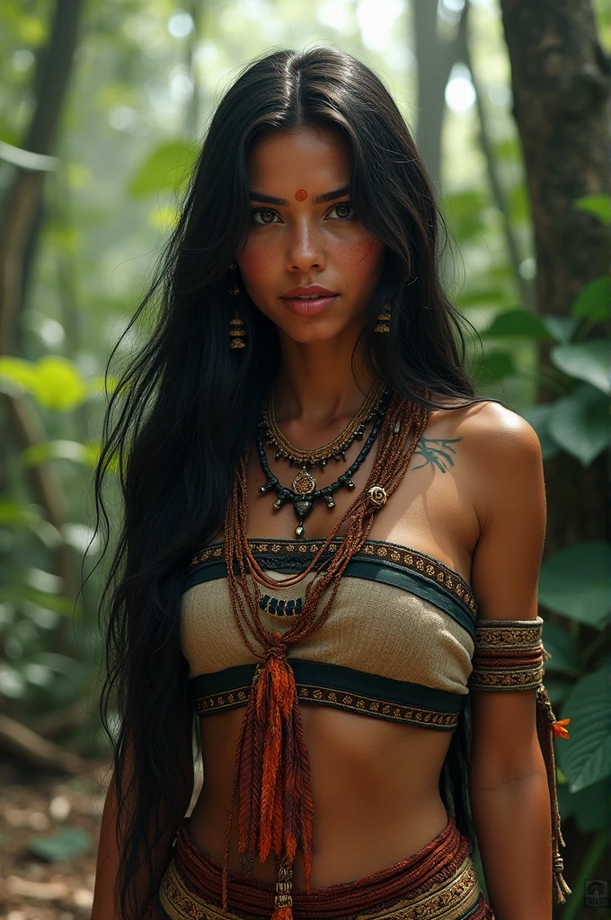 girl from the amazon tribe