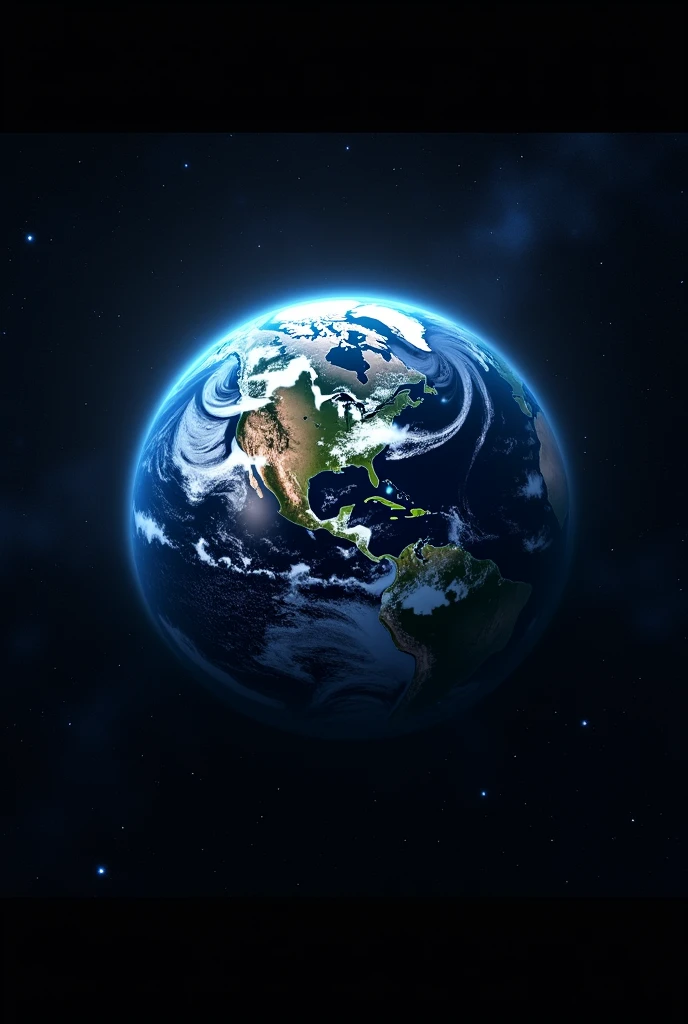 Earth view from space 