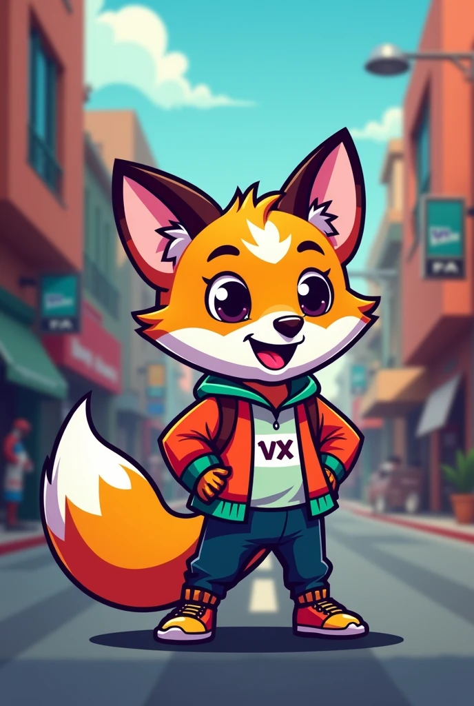 Design logo for tv channel called tv cdmx with mascot