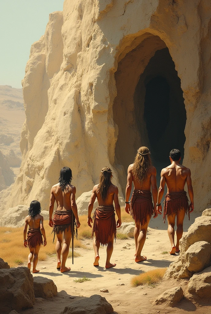 image that suggests that the period of Paleolithic art evolves