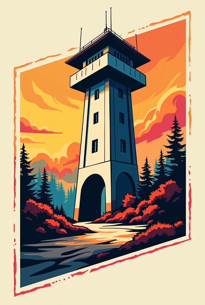 Spitzkunnersdorf Oberlausitz, comic, logo, sharp chic, forstenschanze,