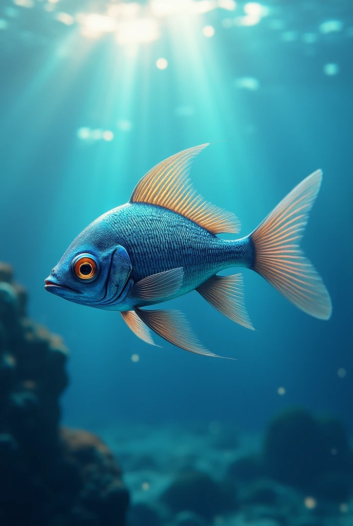 Beautiful sea fish