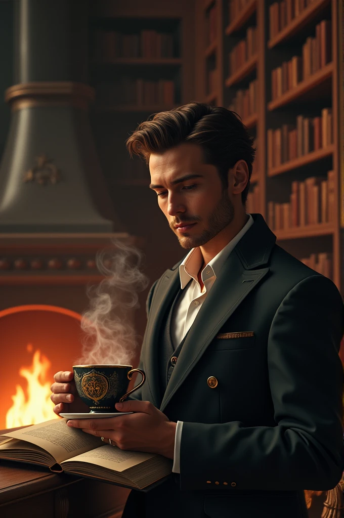 Coffee book cover fictional