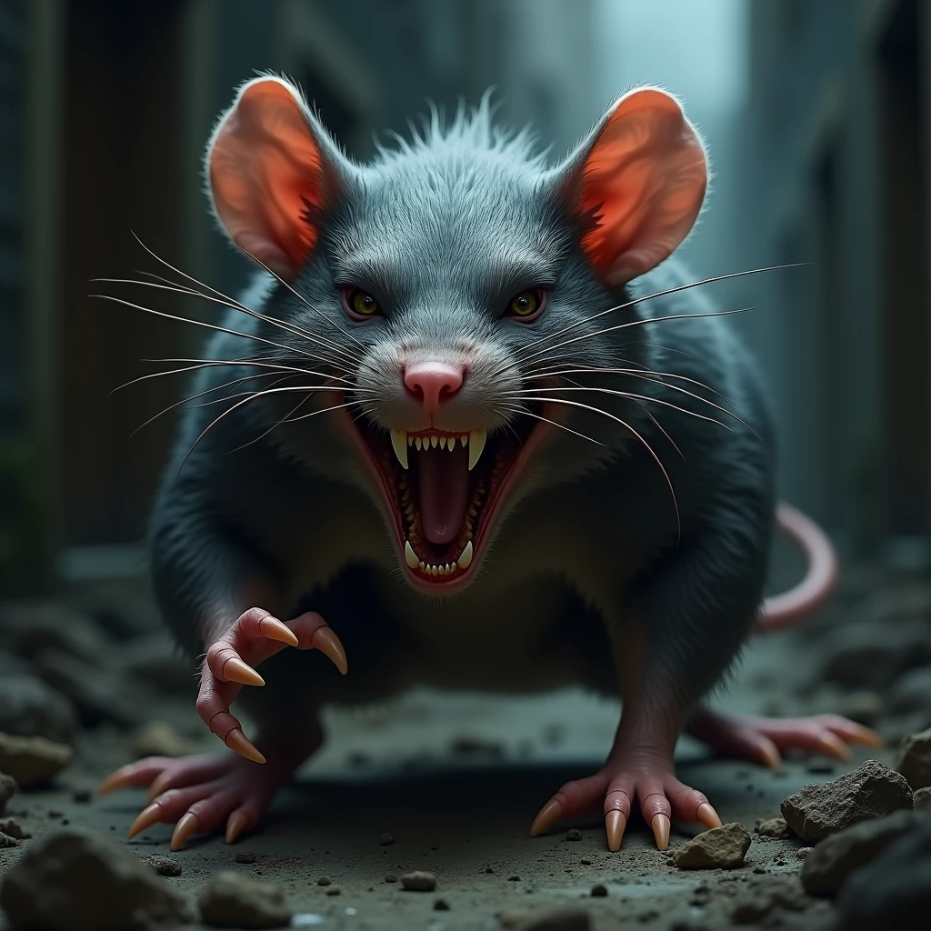 Aggressive rat