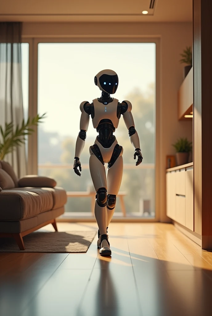 Create an Image of domestic robotics