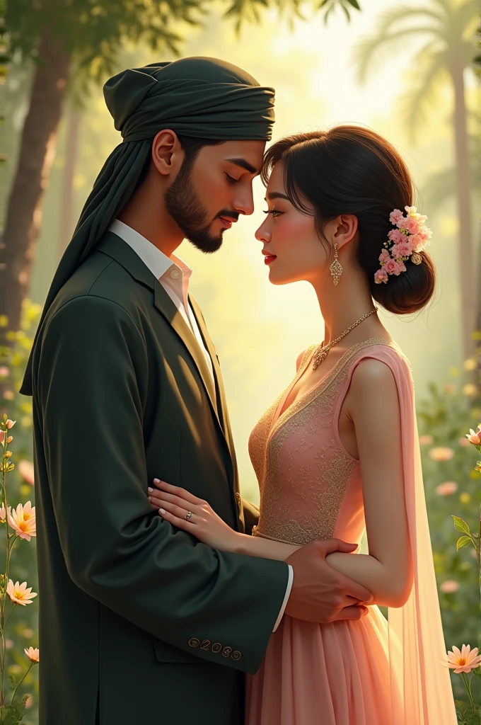 A muslim young male with Thai lady boy