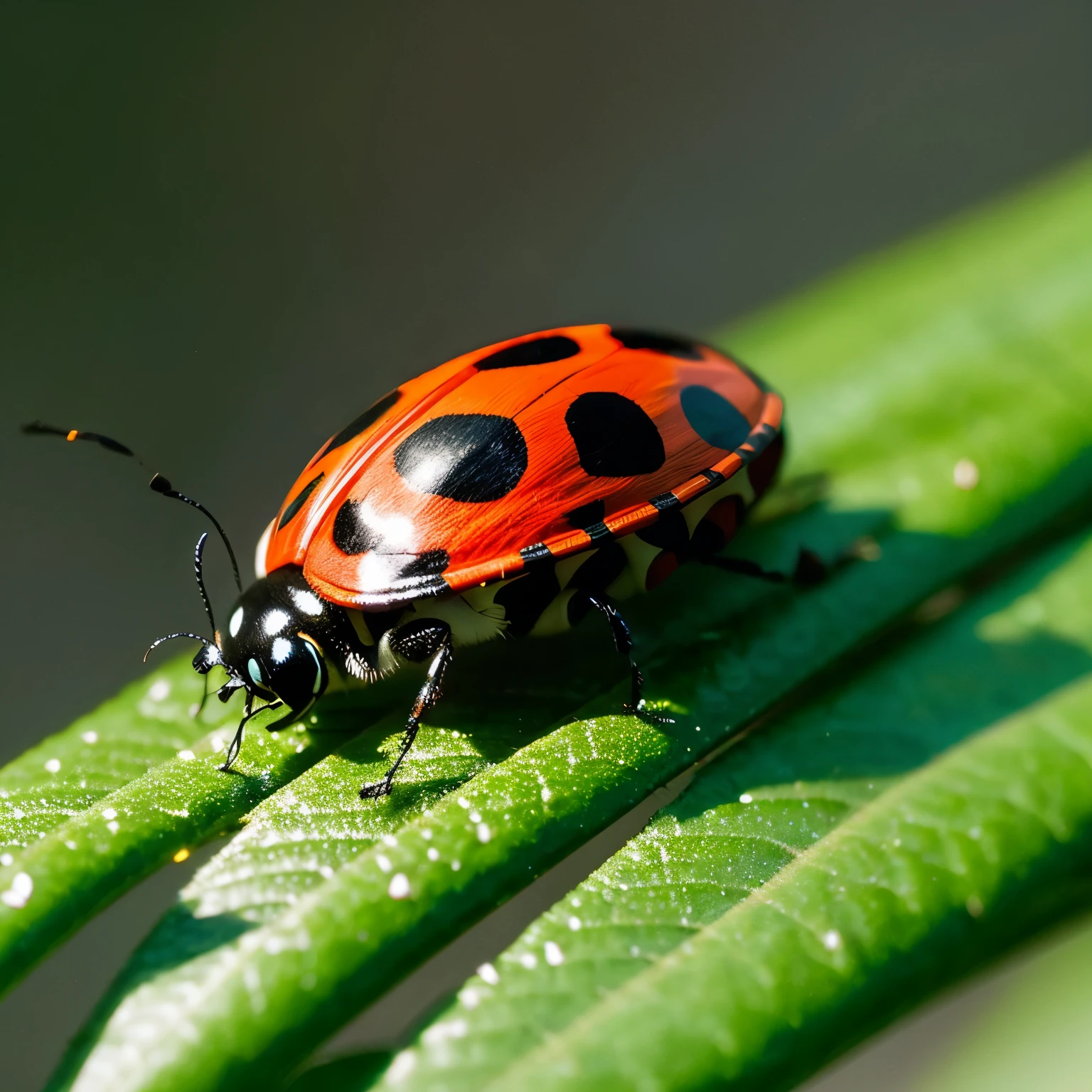 Make an angry ladybug