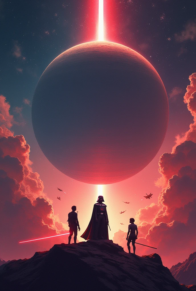  Space star wars poster