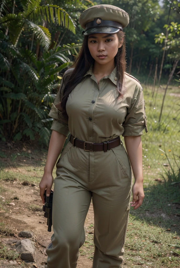 Female national park ranger