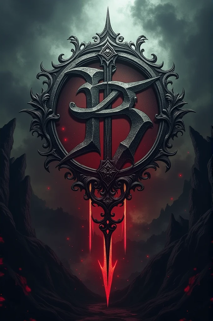 A cover, that has Viking symbols and the text “thrones of blood and iron”