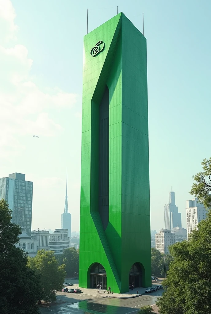 grüner Schanzenturm