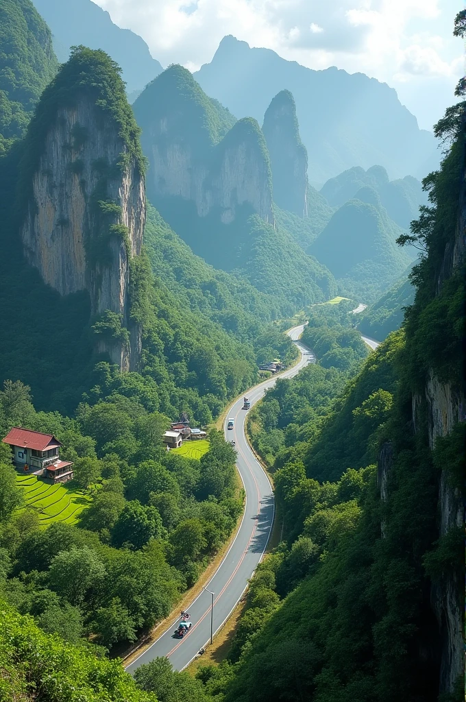 Route to Mae Hong Son