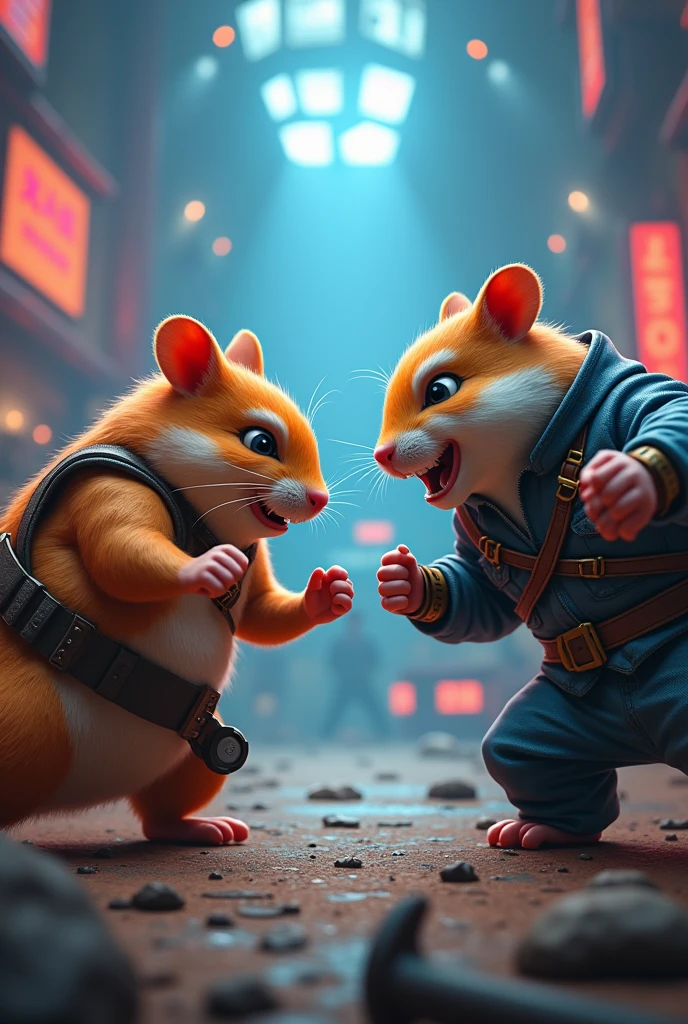 hamster from hamster kombat and pavel durov