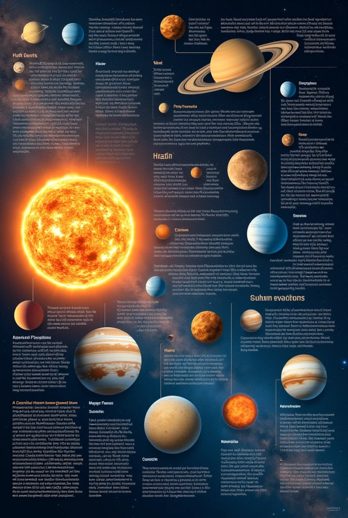 brochure about the solar system ( pamphlet)