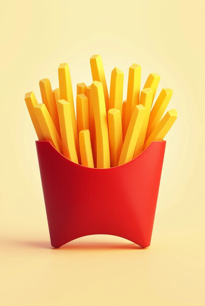 Make a logo for a written advertisement: Buy French fries