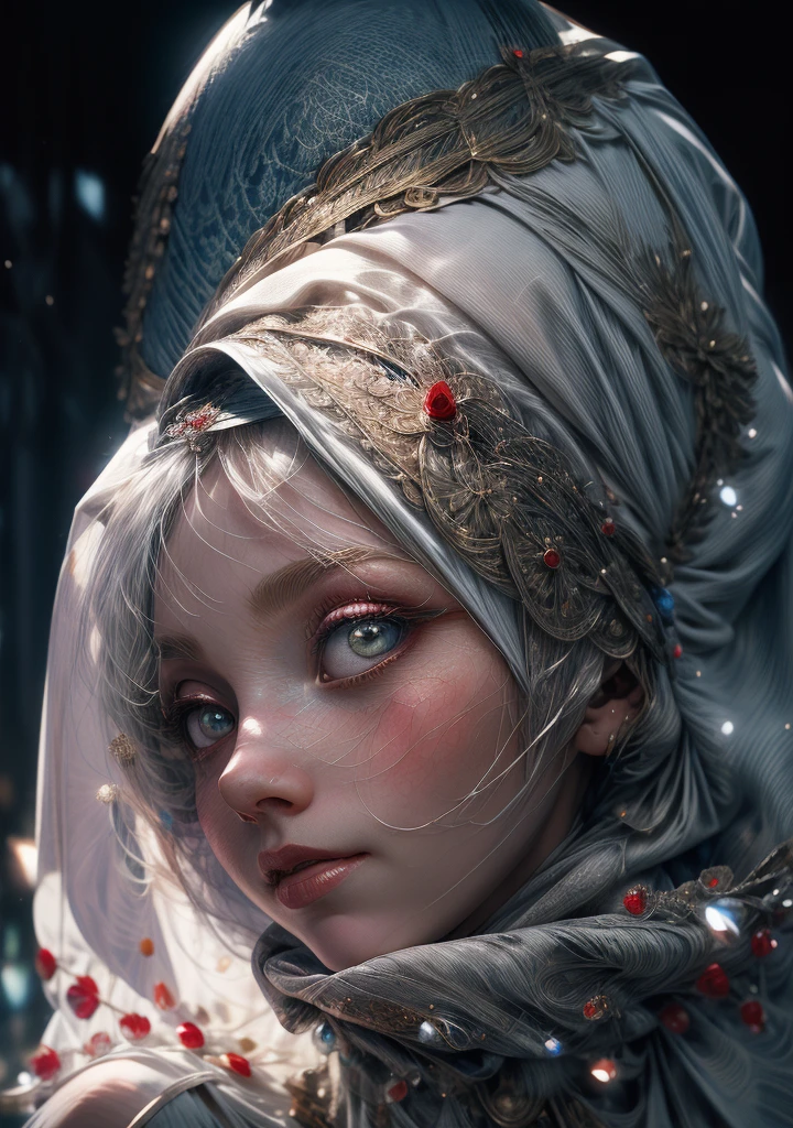 (((WEARING HEADSCARF A ISLAMIC VEIL ON HEAD, ILLUSTRATION)))
young female albino skin, snow white skin, white hair,lovely face, crimson lovely big eyes, crimson medieval clothes, innocent face, islamic islamic islamic islamic mythologicalA extremely delicate and beautiful silver-haired girl,Blue pupils,Intricate details, depth of focus,highly detailed, digital painting, artstation, concept art, character art, art by greg rutkowski and tyler jacobson and alphonse mucha Islamic Islamic 8k big lovely eyed wearing veil on head islamic wearing a headscarf veil 👰♀ big huge lovely eyes a detailed portrait of a cute goth brunette girl, by justin gerard and greg rutkowski and agnes cecile, digital art, realistic painting, dnd, character design, trending on artstation islamic islamic beautiful like moon young female albino skin, snow white skin, white curly hair, slender face, crimson eyes, crimson medieval clothes, innocent face, islamic islamic islamic islamic mythological big eyed, big eyed silver COLOR EYES,
big huge lovely big lovely eyed and large eyelashes
white long hair red lovely eyes extremely beautiful cute and innocent face girl fantasy blue long hair, green eyes, blue star on the left cheek, singing girl islamic islamic extremely detailed white skin wearing pink color rose dress 🌹 everywhere young female albino skin, snow white skin, slender face, red eyes, crimson islamic clothes, innocent face, islamic islamic islamic islamic red lovely big lovely eyed woman with veil islamic islamic beautiful like moon have pink hair, crystal like woman extremely delicate and beautiful woman, white skin, looking through the window, dress, red eyes, dark light night, intricate, elegant, sharp focus, illustration, highly detailed, digital painting, concept art, matte, art by WLOP and Artgerm and Greg Rutkowski and Alphonse Mucha, masterpiece huge lovely eyes and eyesbrows big lovely eyed symmetry, beautiful floral and glitter angel, hyper realistic face, (A beaut