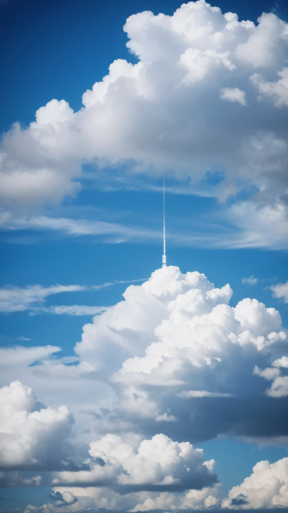 Blue sky、White cloud、、Real、mystery、Eye of the Typhoon、