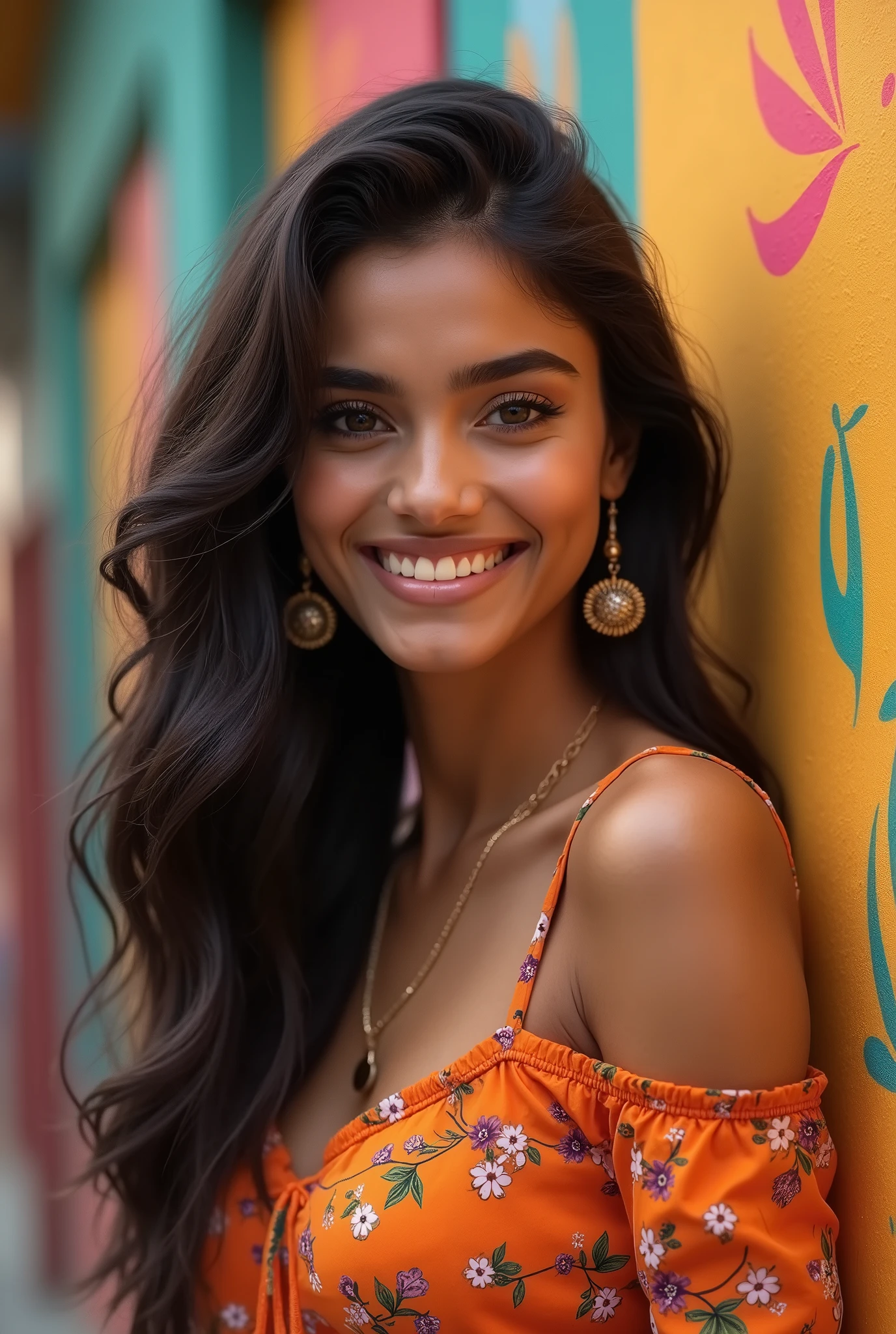 Cute indian influencer girl
