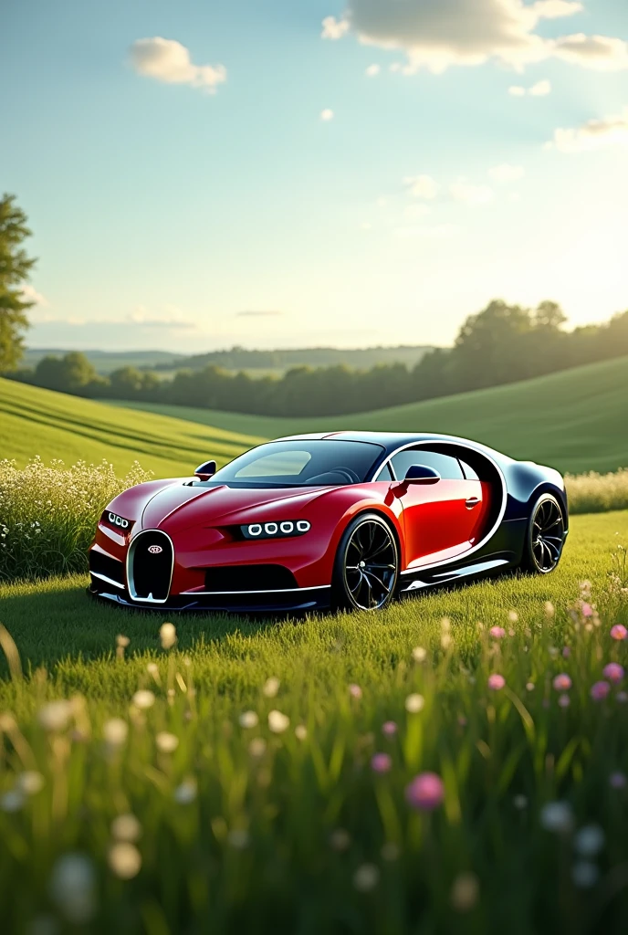 Bugati car mix royal in fielf