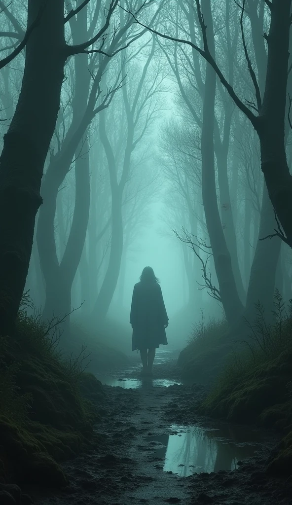 As you follow the light, the swamp will grow darker, the mist thicker, until you can barely see the ground beneath your feet