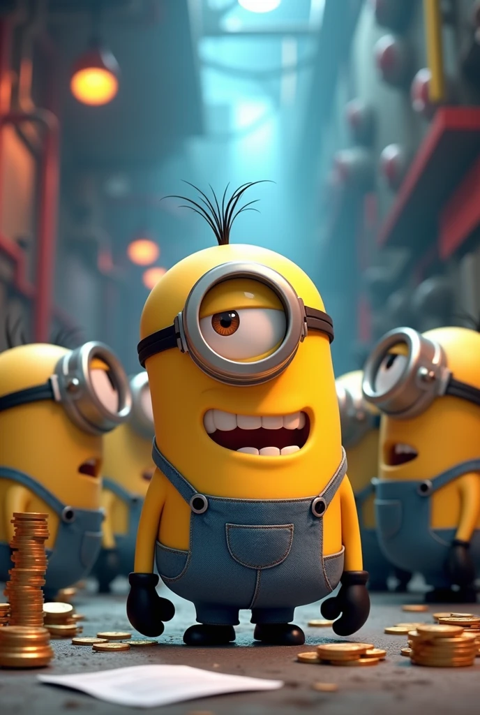 the Minion Kevin owed a lot to other minions