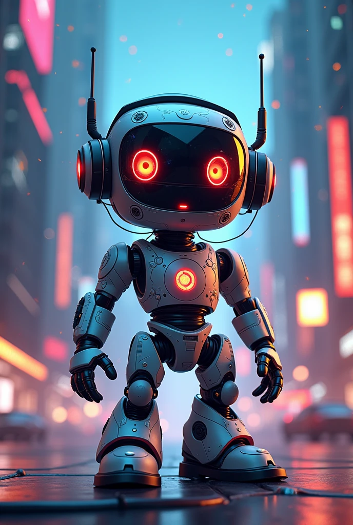 Radio communication mascot