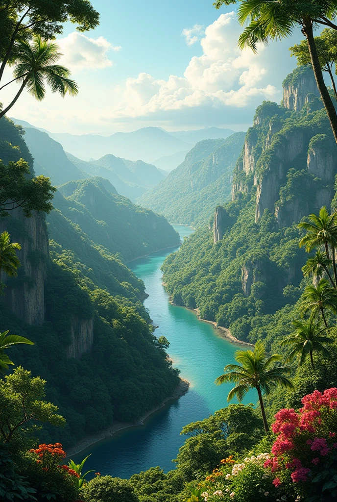 Nature with beautiful lanscape in sri lanka