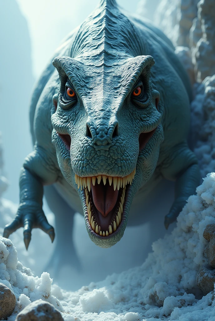 Masterpiece. Conceptual art. 16K. UHD. high quality, photorealism. Thematic background.
Dinosaur breaks through the fragments of frozen time with its snout, digital art animal photos, artistic 16k, fierce expression 16k, wallpaper 16k, wallpaper HD, High quality 16K, amazing wallpapers, phone wallpaper HD, amoled wallpaper, amazing depth, ultra realistic animal.
Stunning full color design, sharp focus, studio photography, intricate details, high detail, detailed anatomy. Hyperrealism.