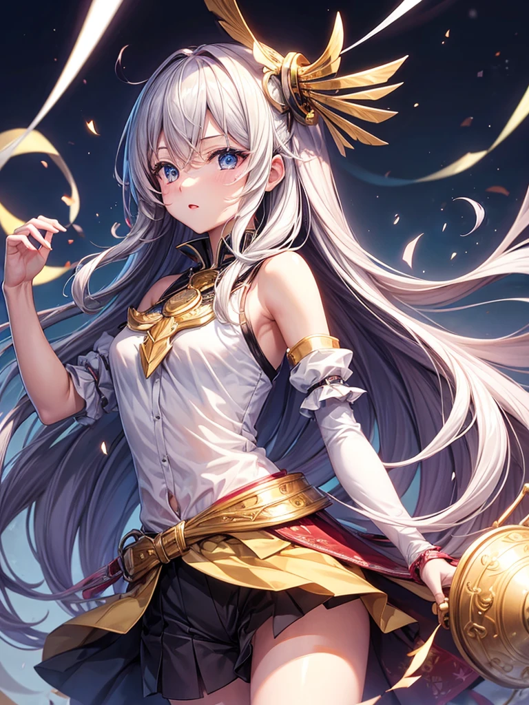 One girl, solo, Long Hair, chest, 大きなchest, high quality,