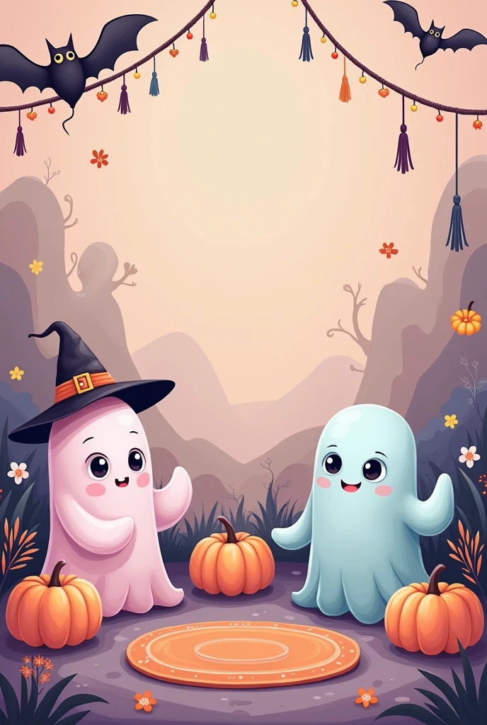Lets Go Ghouls, Pastel halloween, Pink Halloween Decor, Girly Halloween Decor, Pastel Halloween decor, Boho Halloween Print, Cute Halloween make similar make similar image more