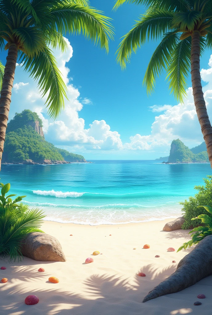 Beautiful sea beach