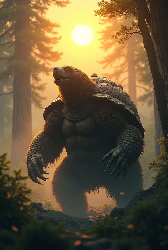 Turtle Bear Sunrise