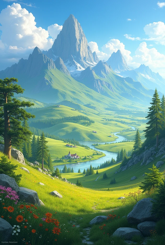 Beau paysage