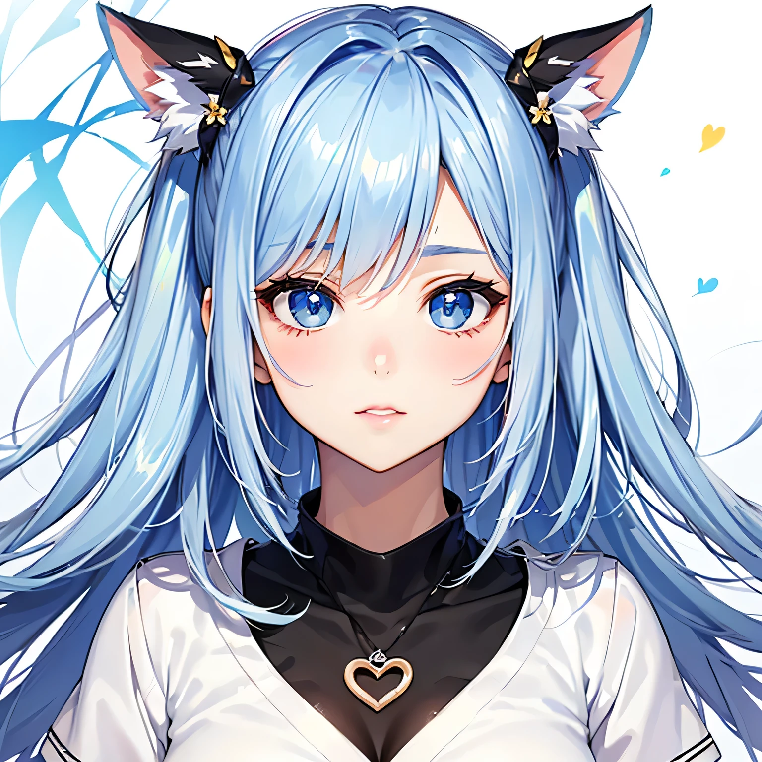 Mika Pikazo pastel colorstyle, Simple Line Initialism，Abstract art，(((The most beautiful girl of all time))), Sweet face. Lips in love, colorful hearts, stylish design, 夏のオシャレなTシャツ, 黒い瞳, walking,